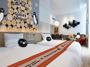 【ＪＲ東日本ホテルメッツ プレミア 札幌】Suicaのペンギン 札幌のプライベートリビングルームへようこそ！