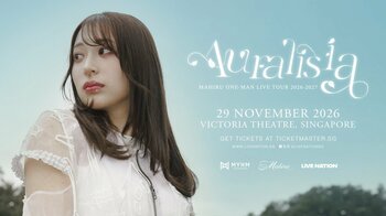 11.29(日)開催！シンガーソングライター茉ひる初のシンガポール公演「Mahiru ONE-MAN ASIA TOUR 26-27 "Auralisia" in Singapore」チケット情報解禁