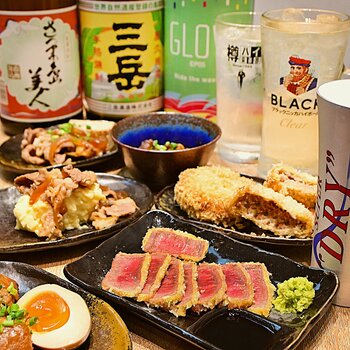 鹿児島・天文館に新たな昼飲み＆肉の立ち寄りスポット誕生！牛カツ専門店の新業態「にく酒場 ぎゅう太」がセンテラス天文館1階に期間限定オープン！