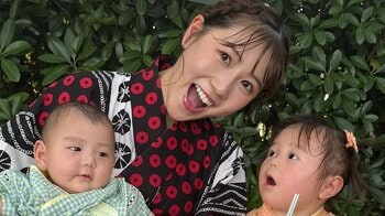 西野未姫 “手作り甚平”着た生後3ヵ月長男&1歳長女のお祭りショット公開！細部まで可愛らしい仕上がりに「ばぁばの手作り良いね！」