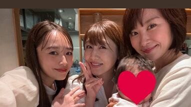 3児の母・山口もえ 近藤千尋と安めぐみとの“ママ友ショット”公開！「わ  