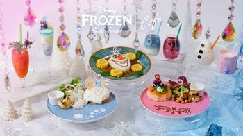 アナ雪のカフェが期間限定オープン！オラフのカレーやアナとエルサのカラフルなパフェがかわいい！東京・大阪で開催