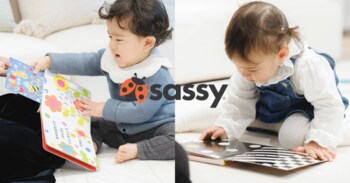 「赤ちゃんが驚くほど反応する」と話題！180万人が選んだ魔法の絵本｜シリーズ10周年を飾る最新作『Sassyのしかけえほん ばあ！』を発売