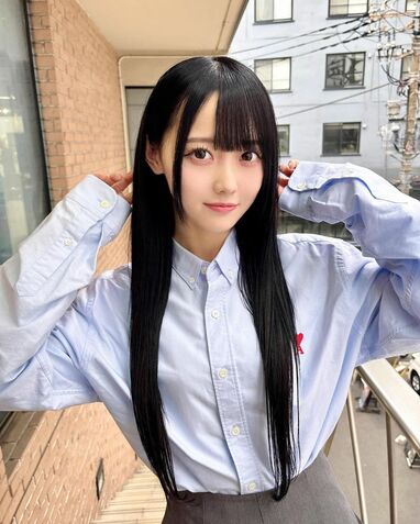 高嶺のなでしこ】松本ももな ファンからのリクエストで黒髪ロングを