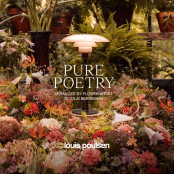 ニコライ・バーグマンがキャンペーンに登場！限定モデル「PH 3/2 テーブルランプ リミテッドエディション 2025」好評発売中