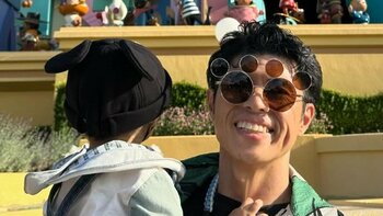 「大きくなってる」小島よしお 1歳息子とディズニーへ！仲睦まじい親子ショットに「とっても楽しそう」