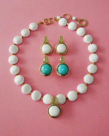 【LANVIN en Bleu】パリのデッドストークパーツを使用したアクセサリーを発売