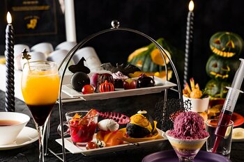 大阪の街並みとともに楽しむ大人のハロウィンを。1日10食限定の魔女やおばけが集うアフタヌーンティーと限定カクテル・デザートを10月1日より提供！