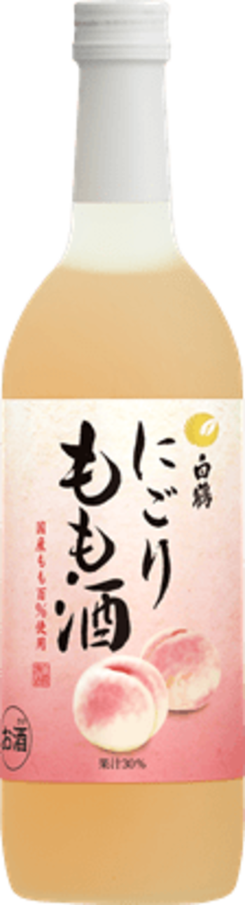 国産もも果汁30％使用！果実感たっぷりの贅沢なリキュール「白鶴 にごりもも酒 700ml」を3月13日から新発売