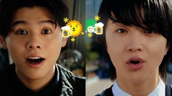 BE:FIRST CM撮影でJUNONは強風と悪戦苦闘！LEOは自身の笑顔に“下手くそすぎる”と自虐発言「俳優やモデルってスゴい」