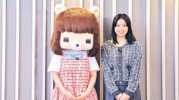 『元彼女のみなさまへ』がバズり中！クマの被り物も気になるシンガーソングライター・コレサワに杉原千尋アナがインタビュー