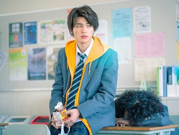 福本莉子＆松田元太W主演映画の新場面写真が公開！板垣瑞生がひょっとこお面で「NGなら仕方ない」