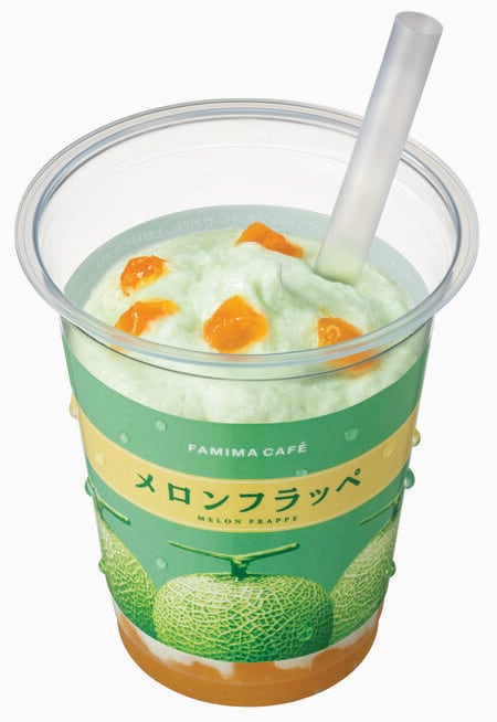 ファミマから「味わうごほうびフルーツ」フラッペが6月23日から新登場！第1弾はWメロンで贅沢に！完熟メロンのジューシーな甘み