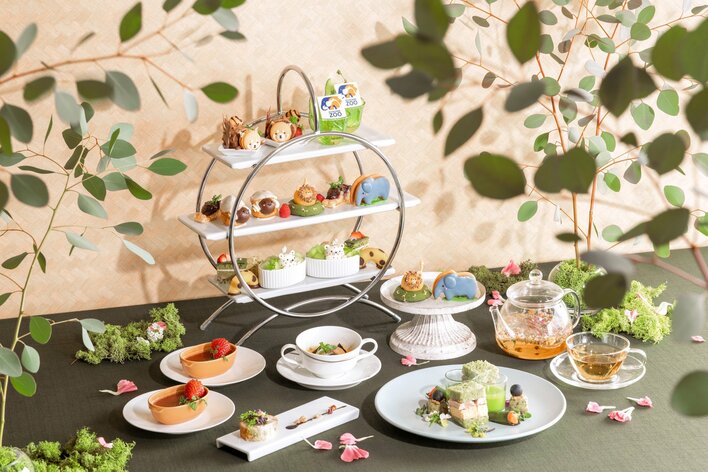 【初登場のコラボアフヌン】いしかわ動物園コラボレーション アフタヌーンティーセット ～little zoo～ご予約受付開始