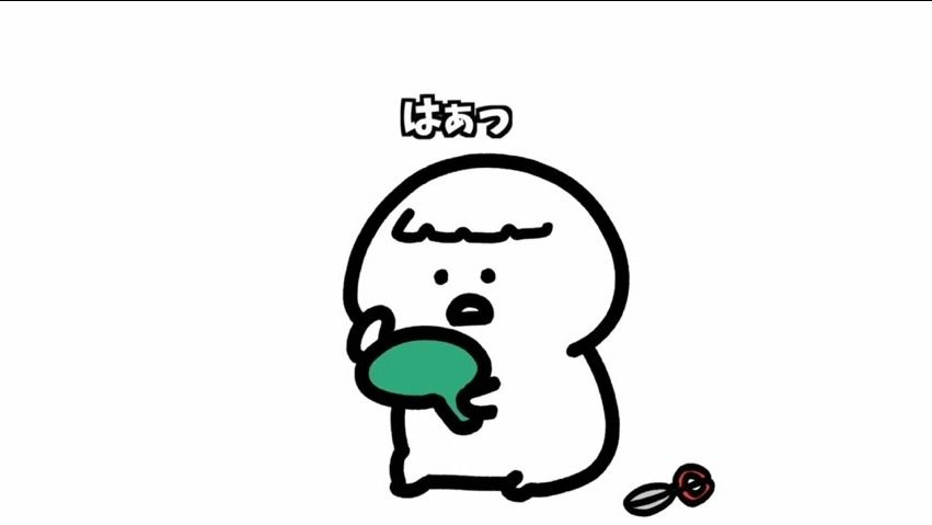 前髪が気になるお文具さん 切ってもなんだかしっくりこない