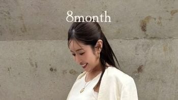 2児の母“くみっきー”舟山久美子 出産までのお腹の記録公開！「第二子は色々忘れがち」に共感の声