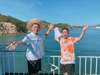 西川きよし＆石田靖の“やすきよ”コンビが22年目の夏休み！