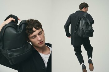 【objcts.io】約5年ぶりの新型バックパック「レザーデイパック」が登場。定番トートバッグにはメッシュ×レザーの新作もラインナップ。