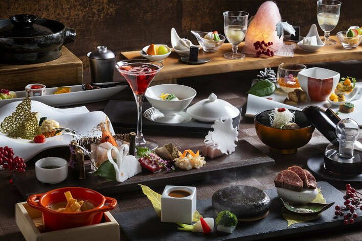 【登別温泉/望楼NOGUCHI登別】まもなく冬膳、開宴―――。