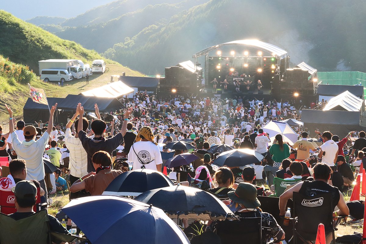 3000人」来場！6月1日 (日)「野外音楽フェス」！「ZUMZUM