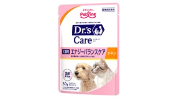 国産療法食「ドクターズケア」ウェットタイプに「犬猫用 エナジーバランスケア チキン」が新登場！ペットの看護・介護を行う方の利便性まで追求した商品設計