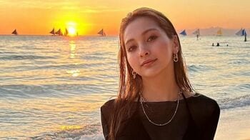 ゆきぽよ　絶景ボラカイ島の夕日をバックに美しい水着姿を披露　サングラス姿でバギーを乗りこなす姿も