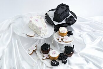 ふたつの棺に、それぞれの甘さを。Cake withの "ダークかわいい" ハロウィンコレクションが登場