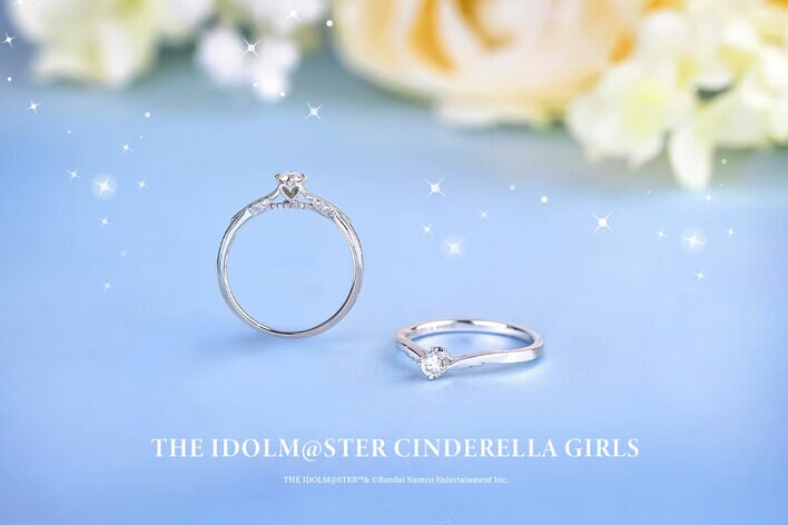 「アイドルマスター シンデレラガールズ」のコラボレーションジュエリーが再登場！光り輝くアイドル達を表現した、高級感溢れる特別なジュエリー☆