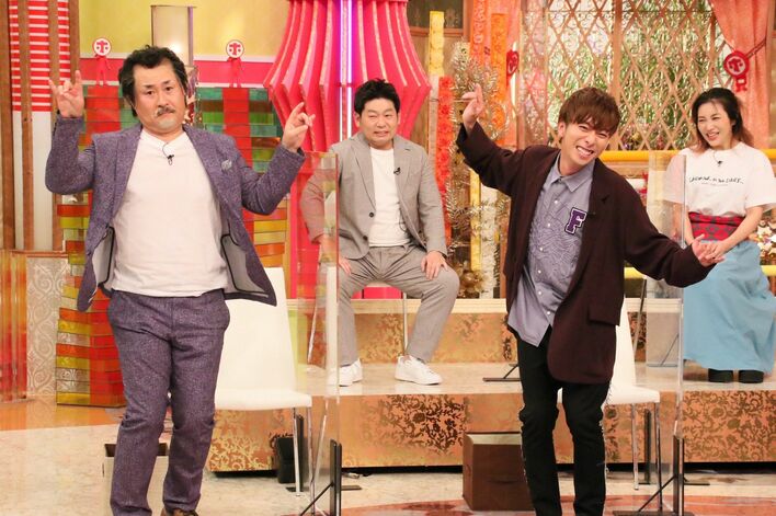 さんま、結婚後初の『ホンマでっか』収録の加藤綾子に直撃♡河合郁人は人生相談のはずが…ものまね合戦に！