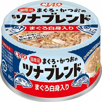 いなばペットフード　猫ちゃん用「CIAO まぐろ・かつおのツナブレンド」缶を新発売！