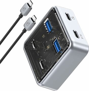 ORICO、10Gbps高速4-in-1 USB-Cハブを発表--USB-A×2＋USB-C×2・亜鉛合金ボディ・100cmケーブル付属・プラグアンドプレイ対応