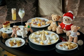 ザ・プリンスギャラリー 東京紀尾井町 “シュタイフのテディベア”と一緒に大切な人やご家族とクリスマスを祝う 「Christmas Wish Afternoon Tea～with Steiff～」を販売
