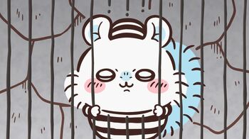 アニメ『ちいかわ』　第196話「オデと牢獄⑧」