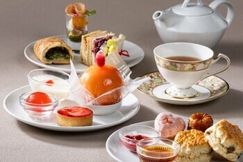 【水戸プラザホテル】旬の桃をまるごと味わう夏の贅沢。「ピーチアフタヌーンティーセット」を期間限定販売