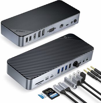 ORICO、20-in-1 USB-Cドックを発表。最大4画面・10Gbps・90W/60W充電・マルチオーディオ・LAN搭載でノートPCの拡張ニーズを一括対応。