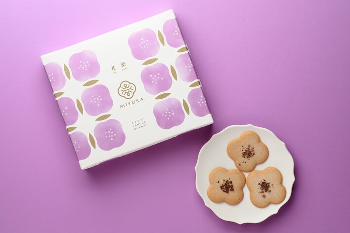花のようにひらりと軽い。MIYUKAの新スイーツ「花紫」12/18（木）より新発売