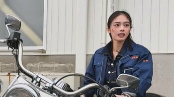 「脚長すぎ！」安斉星来 ハーレーにまたがるオーラ満載のショットを披露！「かっけぇびっくりした！」「サマになってます！」と反響