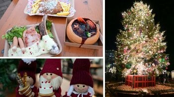 無料”新エリアが登場！幻想的な横浜赤レンガ倉庫クリスマスマーケットが開催 サンタや雪だるまのあったかメニューで心も体もぽかぽかに