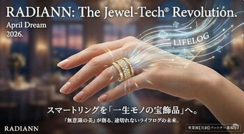RADIANNが贈る、ジュエリーとテクノロジーの融合への挑戦。
