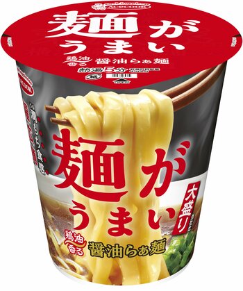 麺がうまい　醤油らぁ麺　大盛り　新発売