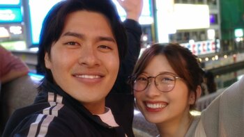 「理想の夫婦」華金カップル 夜の大阪満喫デートを大公開しファン絶賛「2人の変わらない仲の良さずっと憧れです」