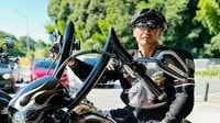 魔裟斗「卵を買いに」カスタムした愛車ハーレーでツーリングする様子を公開！クールな買い出しに「無茶苦茶カッコいい」