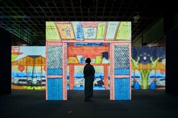 一旗プロデュース「動き出す浮世絵展 AOMORI」4万5千人超を動員し閉幕。累計70万人以上の来場者を記録した、浮世絵の世界に没入できるデジタルアート展。青森の次は岐阜へ。11月6日開幕。