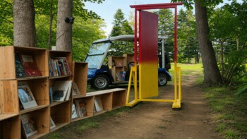 【函館大沼プリンスホテル・北海道カントリークラブ】自然の中の読書体験と新たな本の出会いを　「こもれび図書館＆大沼ルシェ」開催