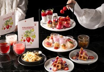 【税込 3,800円 】話題沸騰中！昨春5300食完売の＜ストロベリーアフタヌーンティー＞予約開始