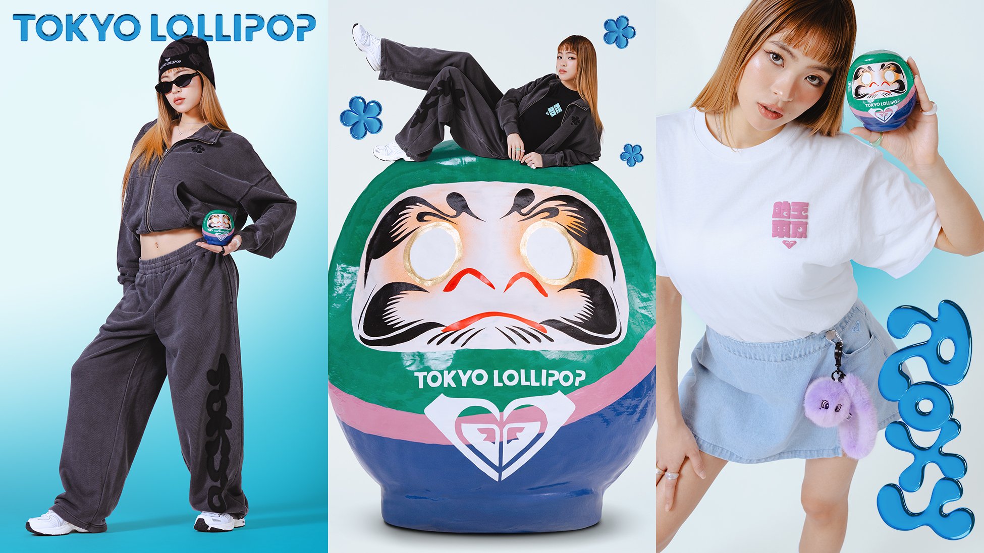 ROXY x TOKYO LOLLIPOP 2026コラボ 2025年12月26日（金）より発売