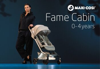 電源機能を搭載したプレミアム次世代ベビーカー、マキシコシ「Fame Cabin（フェイムキャビン）」3月11日発売