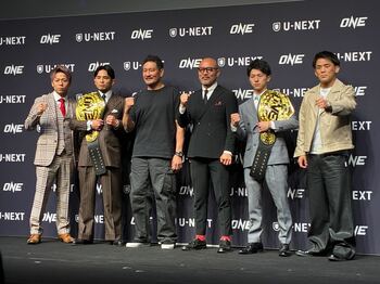 U-NEXT、ONE Championshipの新シリーズ『ONE SAMURAI』の国内独占配信パートナーに決定。4月29日に行われる初回大会を独占生ライブ配信、シリーズ発表会見に武尊ら登壇