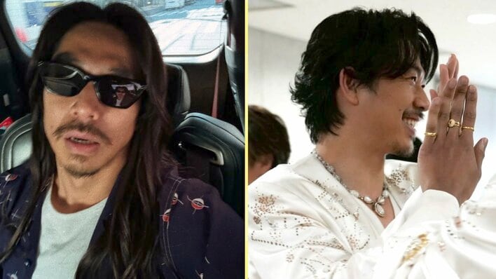 別人じゃん」EXILE AKIRA 雰囲気ガラリなロン毛×ヒゲの“ワイルド姿