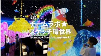 チームラボ作品の期間限定展示イベントを航空科学博物館で実施します！